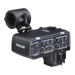 Tascam CA-XLRd-C XLR microfoon adapter voor Canon