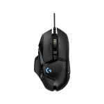 Logitech G502 Hero High Performance Gaming-muis USB Optisch Verlicht, Gewichtsreductie, GeÃ¯ntegreerd profielgeheugen - Zwart