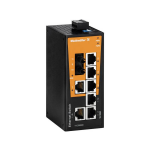 Weidmüller IE-SW-BL08-7TX-1ST Industrial Ethernet Switch 10 / 100 Mbit/s