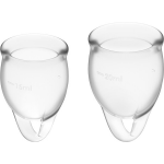 Feel Confident Menstrual Cup Lilla Pack of 2 - Paars