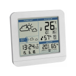 TFA Dostmann Sky 35.1152.02 Digitaal draadloos weerstation Voorspelling voor 2 dagen