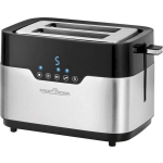 Profi Cook PC-TA 1170 Broodrooster, RVS - Zwart