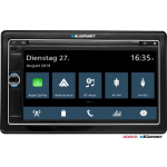 Blaupunkt Autoradio met scherm dubbel DIN Oslo 590 DAB DAB+ tuner, Bluetooth handsfree, Aansluiting voor achteruitrijcamera, Aansluiting voor stuurbediening