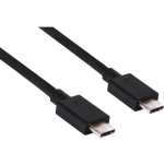 CLUB3D USB 3.1 Aansluitkabel [1x USB-C stekker - 1x USB-C stekker] 0.80 m CAC-1522 - Zwart