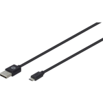 HP USB 2.0 Aansluitkabel [1x USB-A 2.0 stekker - 1x Micro-USB 2.0 B stekker] 1.00 m - Zwart