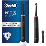 Oral B roterende tandenborstel PRO 3 3900 Duo - Zwart