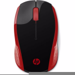 HP draadloze muis 200 (Rood)