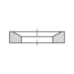 TOOLCRAFT 137926 Kogelschijven Binnendiameter: 19 mm DIN 6319 Staal Galvanisch verzinkt 25 stuk(s)