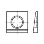 TOOLCRAFT 139573 Keilschijven Binnendiameter: 13 mm DIN 6917 Staal 100 stuk(s)