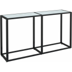 Vidaxl Wandtafel 140x35x75,5 Cm Gehard Glas Witmarmerkleurig