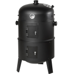 Tectake Charcoal Grill Rookoven - Zwart