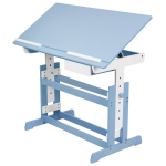 Tectake - 400927 Verstelbaar - Bureau - 109 Cm - Azul