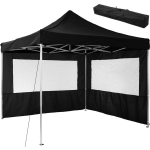 Tectake - Partytent 3x3 M. Opvouwbaar- 2 Wanden- 403149 - Blauw