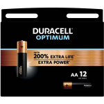 Duracell Batterij Optimum Aa, Blister Van 12 Stuks 8 Stuks