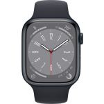 Apple Watch Series 8 Cellular 45 Mm Midnight/aluminium/midnight - Zwart