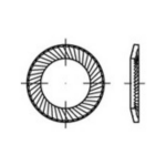 159367 Borgringen Binnendiameter: 6 mm Verenstaal Verzinkt 250 stuk(s)