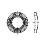 TOOLCRAFT 159427 Grendelring Binnendiameter: 4 mm Verenstaal Verzinkt 10000 stuk(s)