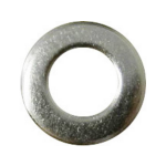 TOOLCRAFT A2,5 D125-A2 194691 Onderlegringen Binnendiameter: 2.2 mm M2 RVS A2 100 stuk(s)