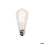 E27 LED lamp spiraal filament ST64 5W 400 lm 2200K