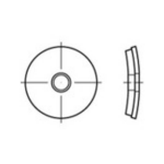 TOOLCRAFT 1070021 Afdichtringen Binnendiameter: 25 mm RVS A2 1000 stuk(s)