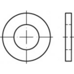 TOOLCRAFT TO-5378376 Onderlegringen 5 mm ISO 8738 RVS A2 50 stuk(s)