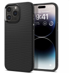 Spigen iPhone 14 Pro Max Liquid Air Hoesje - Zwart