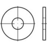 TOOLCRAFT TO-5440116 Onderlegringen 2.7 mm DIN 15481 Staal 10000 stuk(s)