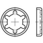 884960104120000 Schotelringen 24.5 mm 88496 Staal Galvanisch verzinkt 100 stuk(s)