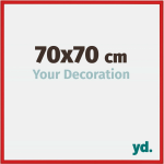 Your Decoration New York Aluminium Fotolijst 70x70cm Ferrari - Rood