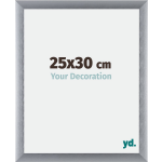 Your Decoration Tucson Aluminium Fotolijst 25x30cm Zilver Geborsteld