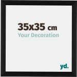 Your Decoration Tucson Aluminium Fotolijst 35x35cm Geborsteld - Zwart