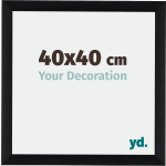 Your Decoration Tucson Aluminium Fotolijst 40x40cm Geborsteld - Zwart