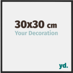 Your Decoration New York Aluminium Fotolijst 30x30cm Mat - Zwart