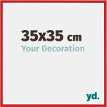 Your Decoration New York Aluminium Fotolijst 35x35cm Ferrari - Rood
