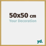 Your Decoration New York Aluminium Fotolijst 50x50cm Goud Glanzend