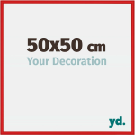 Your Decoration New York Aluminium Fotolijst 50x50cm Ferrari - Rood