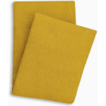 Yellow Katoen Bedsprei Plaid Ica - Honey Gold 270x260cm - Geel