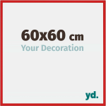 Your Decoration New York Aluminium Fotolijst 60x60cm Ferrari - Rood