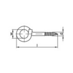 TOOLCRAFT Sterke plafondhaak 100 mm Galvanisch verzinkt staal 20 stuk(s)