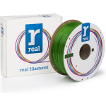 3D filamenten REAL Filament PETG transparant groen 1.75mm (1kg)