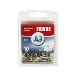 Novus 016053 Blindklinknagel (Ã x l) 3 mm x 10 mm Aluminium Aluminium 70 stuk(s)