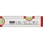 Bmi Waterpas | 20 cm | aluminium zilver | ± 0,5mm/m met magneet | 1 stuk - 692020M