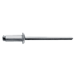 Gesipa Blindklinknagel | klinknagelschacht d x l 3 x 12 mm | staal / staal | 500 stuks - 1454597