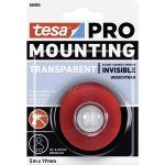 Tesa Montageband | transparant | lengte 5 m | breedte 19 mm | 12 stuks - 66965-00001-00