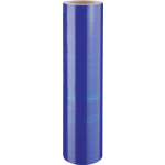Beschermfolie LDPE | blauw-transparant | lengte 100 m | breedte 50 cm wiel | 1 stuk - 8320000021