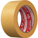 Gladde crêpeband | glad | geel | lengte 50 m | breedte 48 mm | 5 stuks - 3508-48