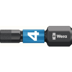 Wera Bit | 5 mm lengte 25 mm | 1/4 inch C6,3 | impaktor, DC | box met 10 bits | 1 stuk - 05157605001