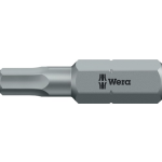 Wera Bit | 1/4 inch 1,5 mm lengte 25 mm | taaihard, HEX-Plus | 10 stuks - 05056303001