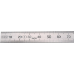 Helios Preisser Stalen liniaal | lengte 2000 mm | staal buigzaam | verdeling B = mm/1/2 mm | 1 stuk - 0460231