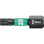 Wera Bit | T20 lengte 25 mm | 1/4 inch C6,3 | impaktor, DC | box met 10 bits | 1 stuk - 05157624001